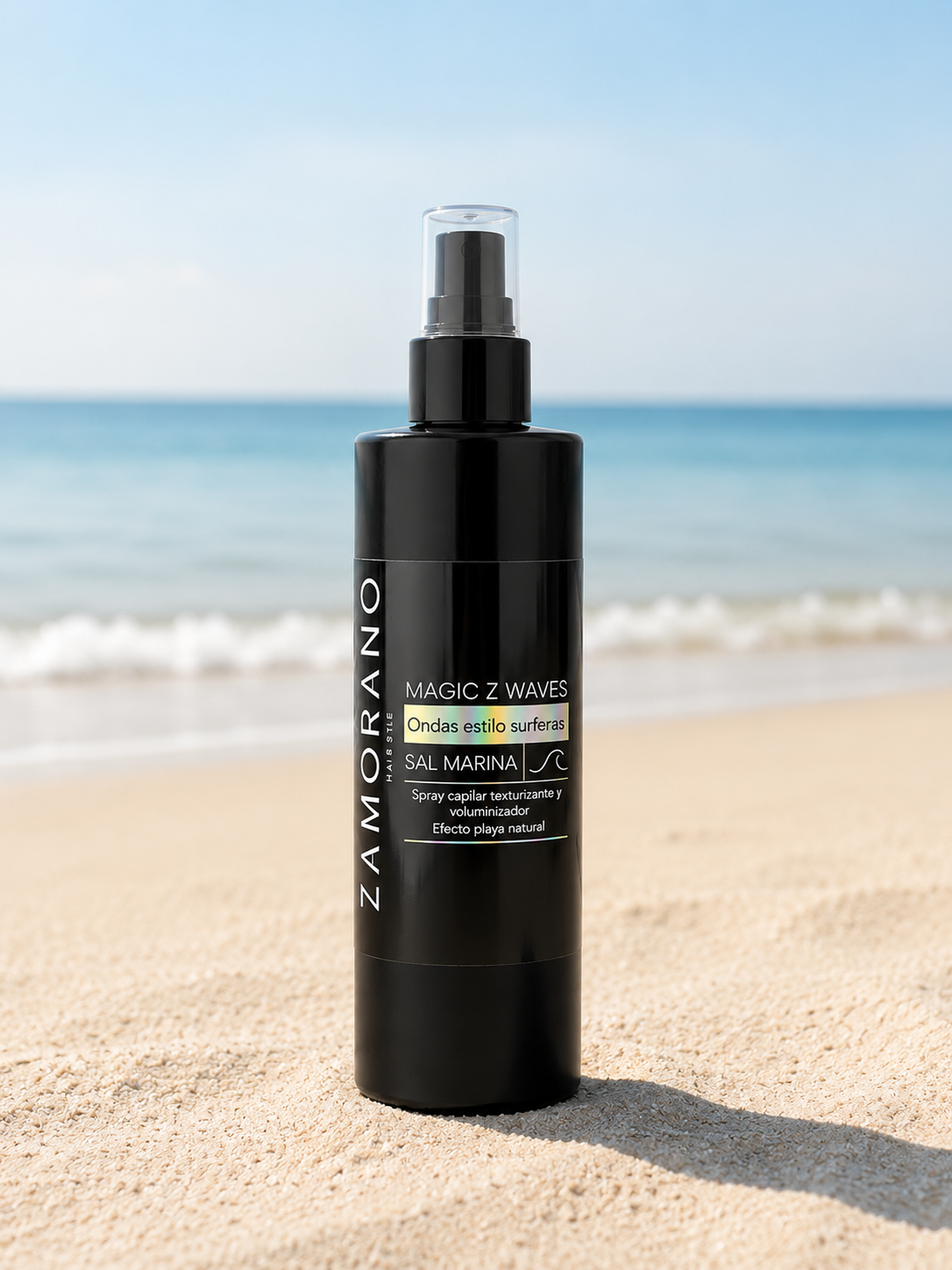 MAGIC Z WAVES - SPRAY TEXTURIZANTE DE ONDAS SURFERAS - CON SAL MARINA - 250ML - Imagen 2